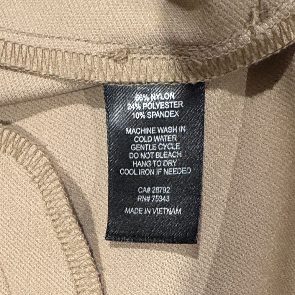 Rachel Zoe Women's Khaki Trousers - Picture 3 of 3